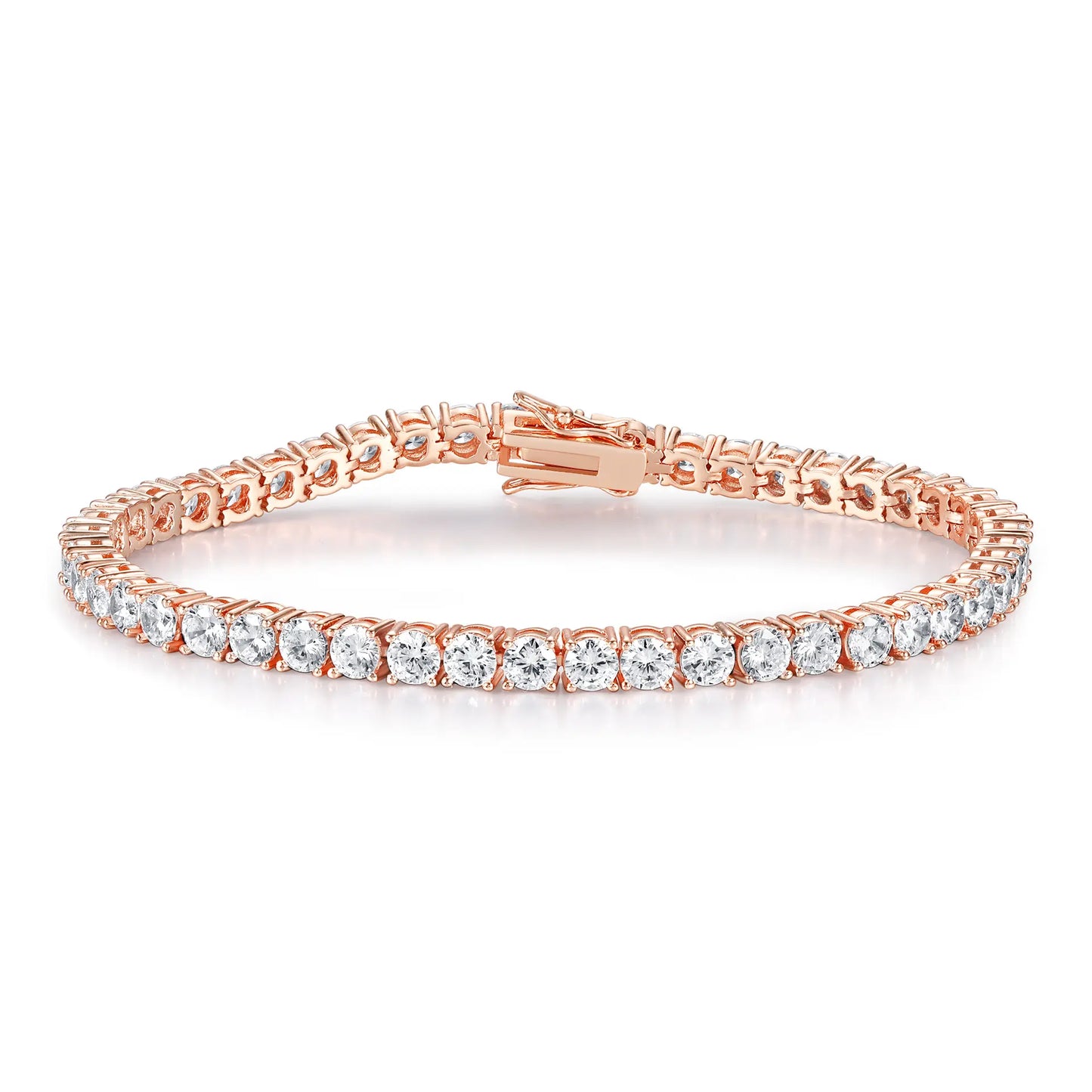 Classic Tennis Bracelet β 4mm Cubic Zirconia