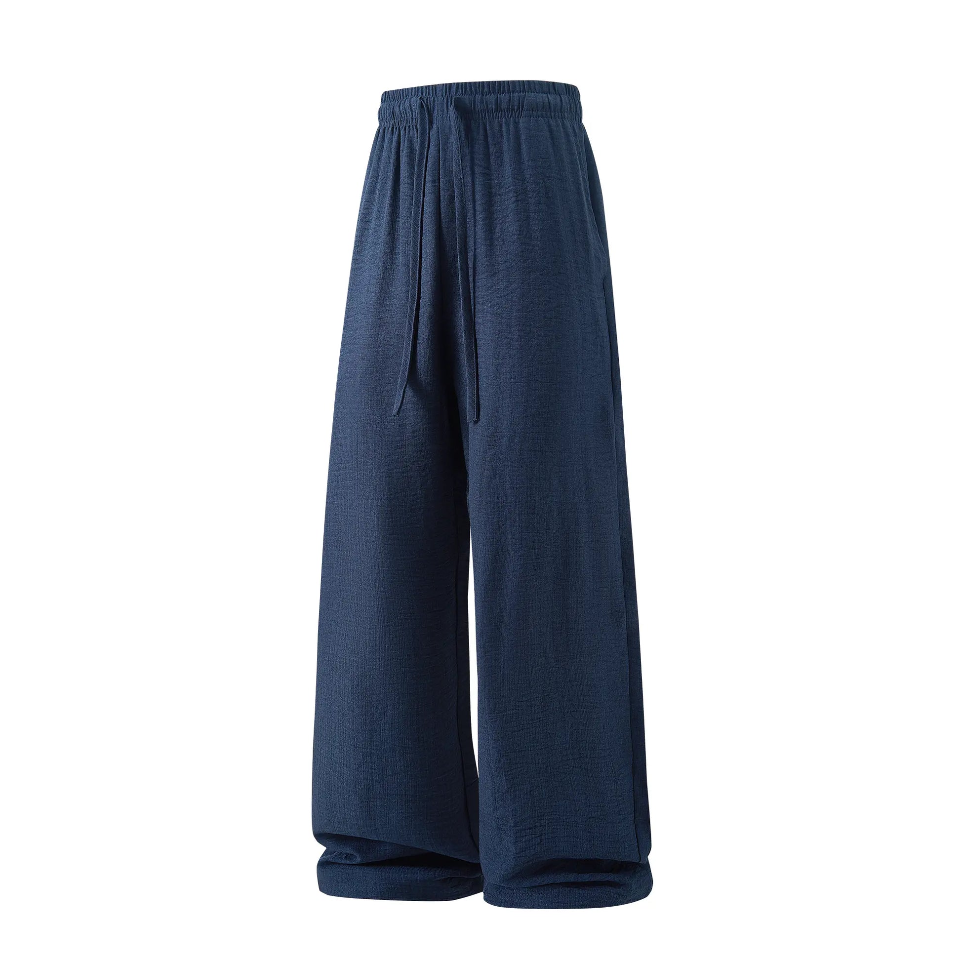 Men's Lightweight Casual Retro Pants – Loose Fit, Drawstring Tie