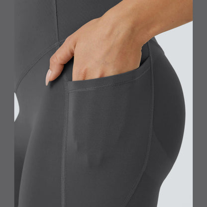 High-Waisted Butt Lifting Leggings – Tummy Control, Pockets, Shaping Workout Wear