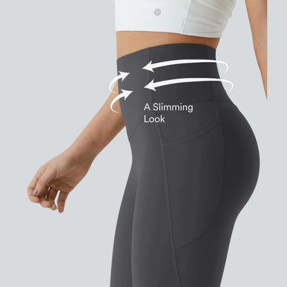 High-Waisted Butt Lifting Leggings – Tummy Control, Pockets, Shaping Workout Wear