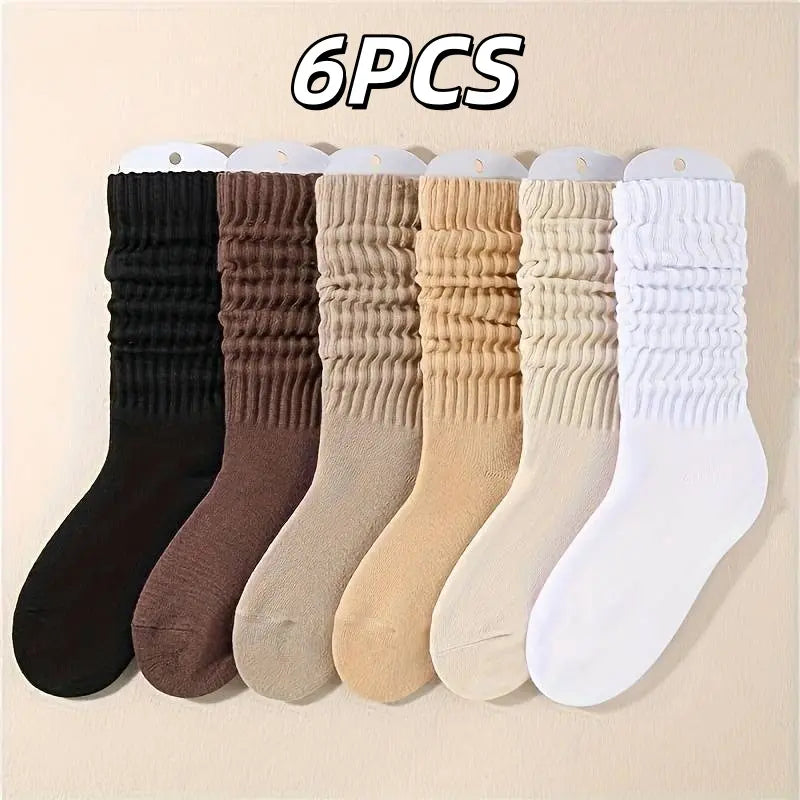Women's 6-Pack Crew Socks