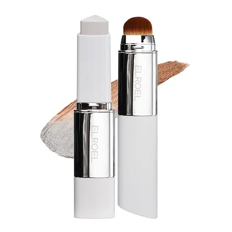 Color-Changing Cream Stick Foundation – Collagen Capsules, Ultra-Fine Bristles