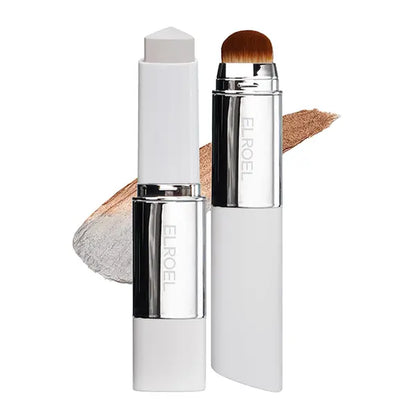 Color-Changing Cream Stick Foundation – Collagen Capsules, Ultra-Fine Bristles