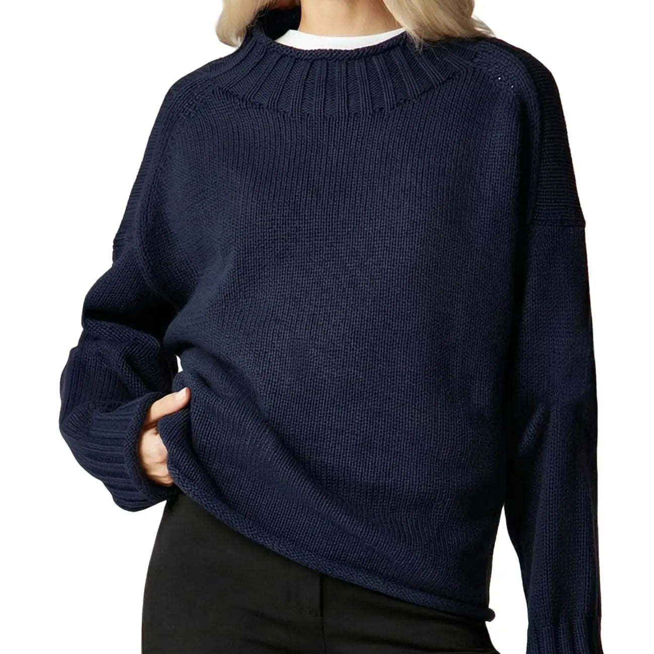 Women's Chunky Cable Knit Pullover