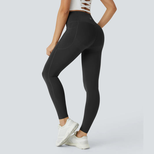 High-Waisted Butt Lifting Leggings – Tummy Control, Pockets, Shaping Workout Wear