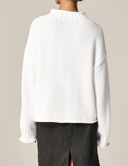 Women's Chunky Cable Knit Pullover
