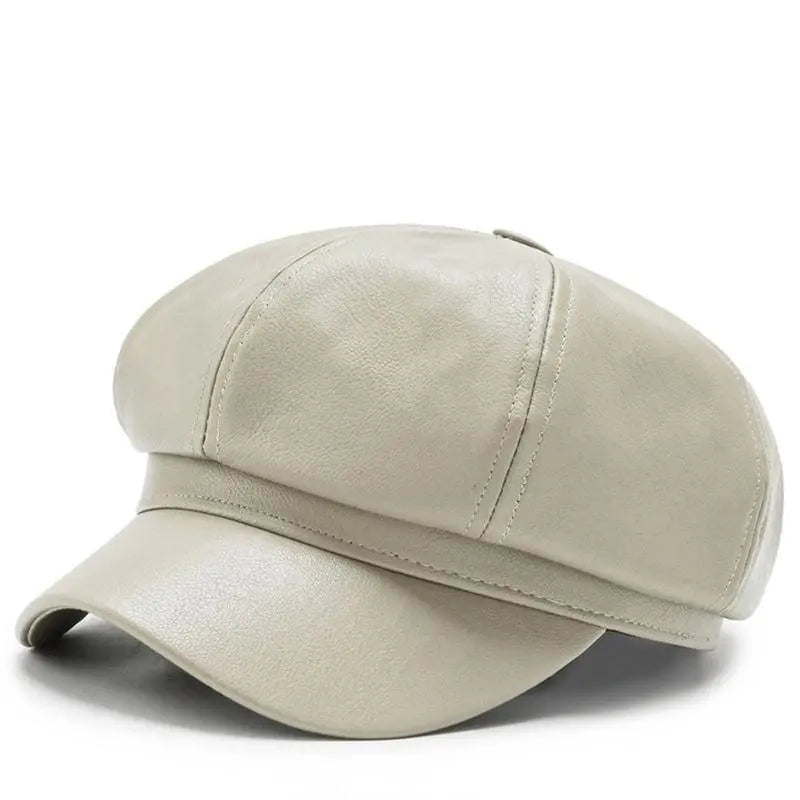 Octagonal Newsboy Beret