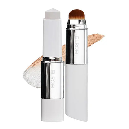 Color-Changing Cream Stick Foundation – Collagen Capsules, Ultra-Fine Bristles