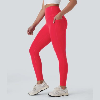 High-Waisted Butt Lifting Leggings – Tummy Control, Pockets, Shaping Workout Wear