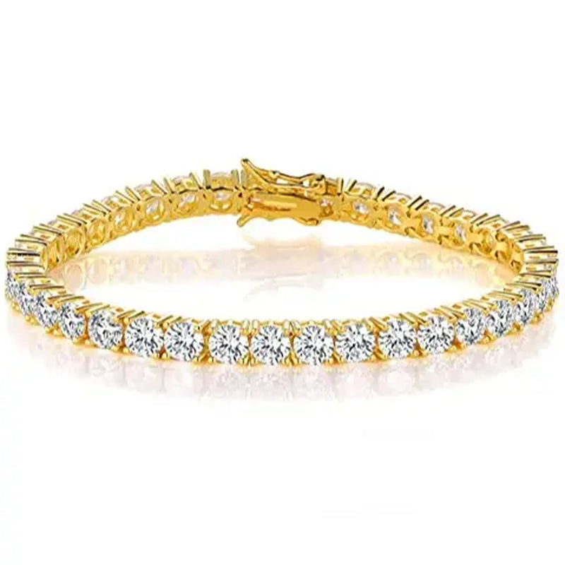 Classic Tennis Bracelet – 4mm Cubic Zirconia