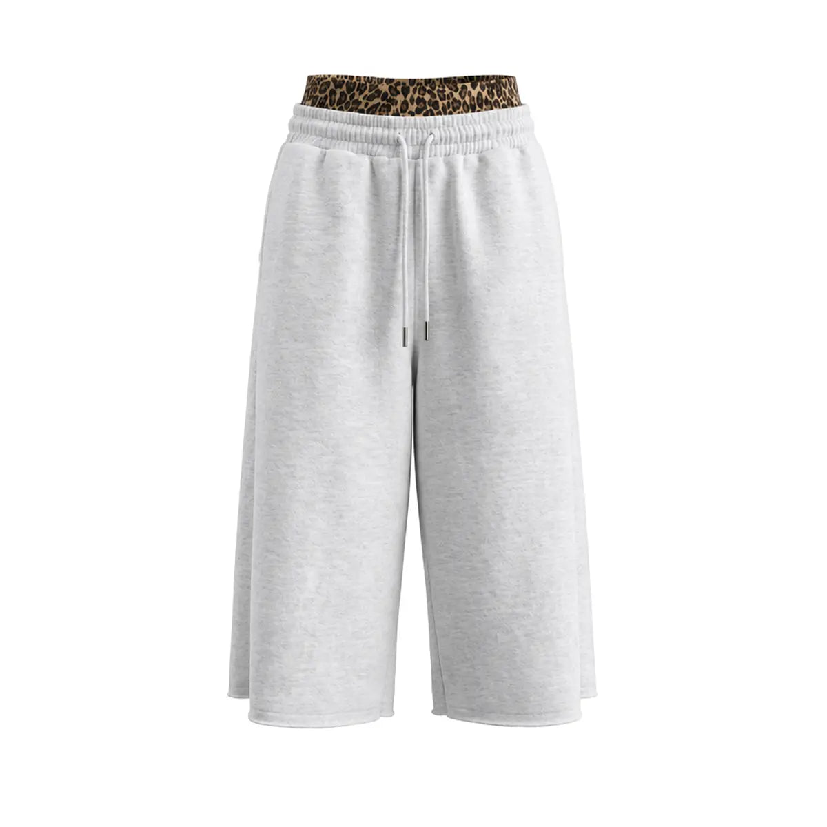 Y2K Baggy Joggers – 3/4 Sweatpants, Fleece, Wide Leg, Streetwear