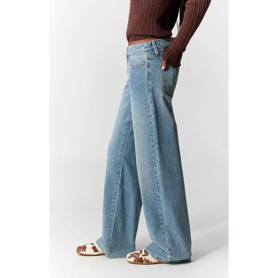 Women's Low Rise Baggy Jeans