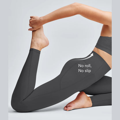 High-Waisted Butt Lifting Leggings – Tummy Control, Pockets, Shaping Workout Wear