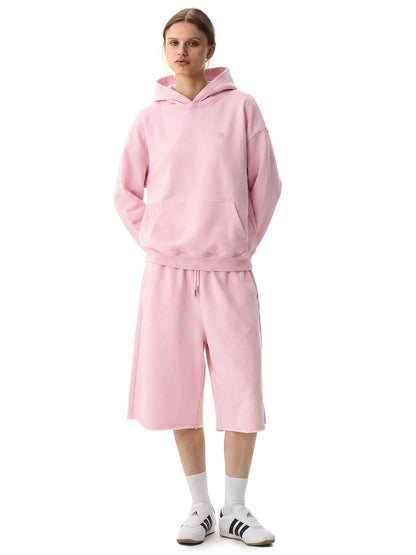 Y2K Baggy Joggers – 3/4 Sweatpants, Fleece, Wide Leg, Streetwear