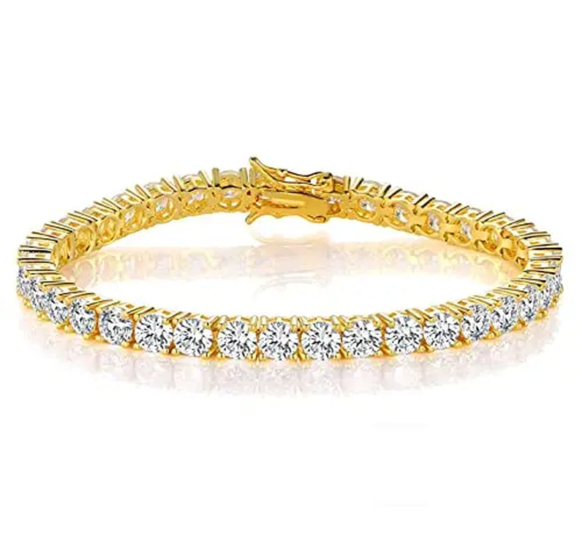 Classic Tennis Bracelet – 4mm Cubic Zirconia