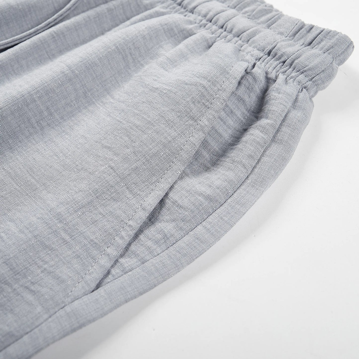 Men's Lightweight Casual Retro Pants – Loose Fit, Drawstring Tie