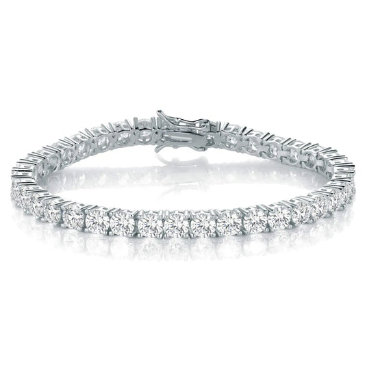 Classic Tennis Bracelet – 4mm Cubic Zirconia