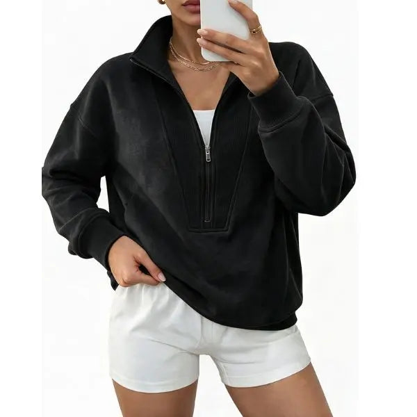 Women's Half-Zip Sweatshirt