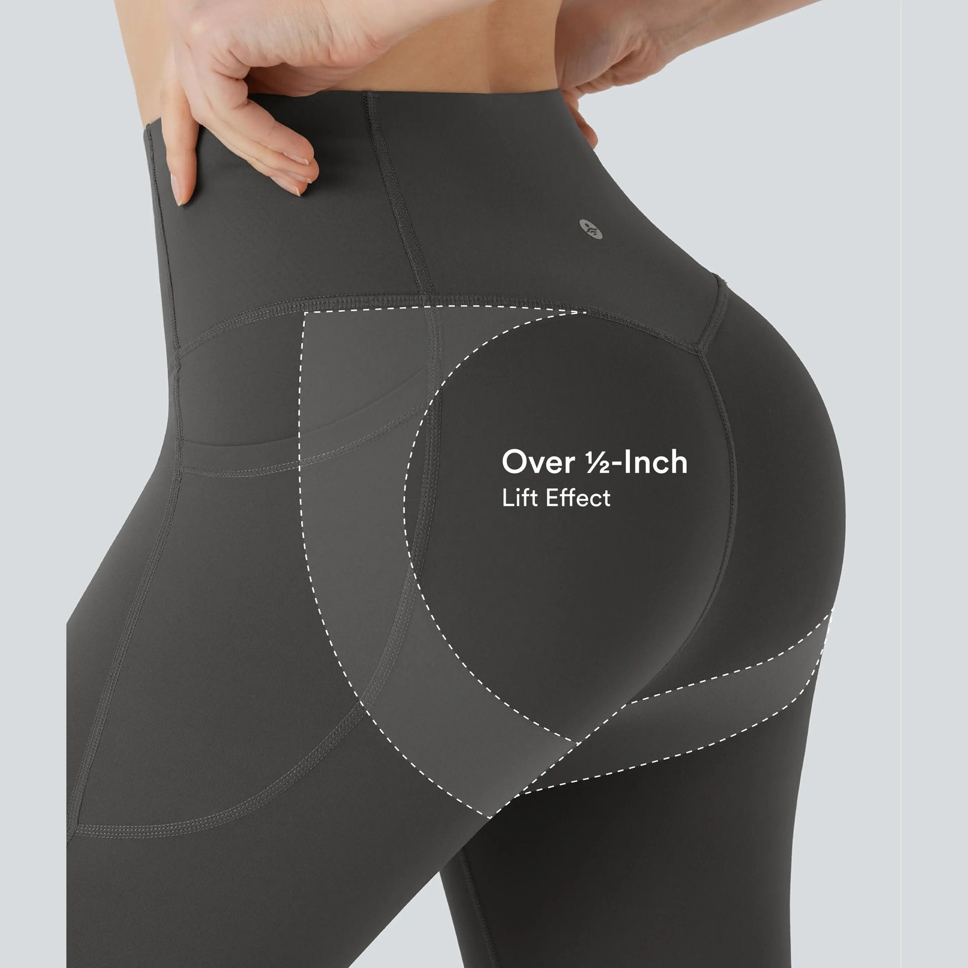 High-Waisted Butt Lifting Leggings – Tummy Control, Pockets, Shaping Workout Wear
