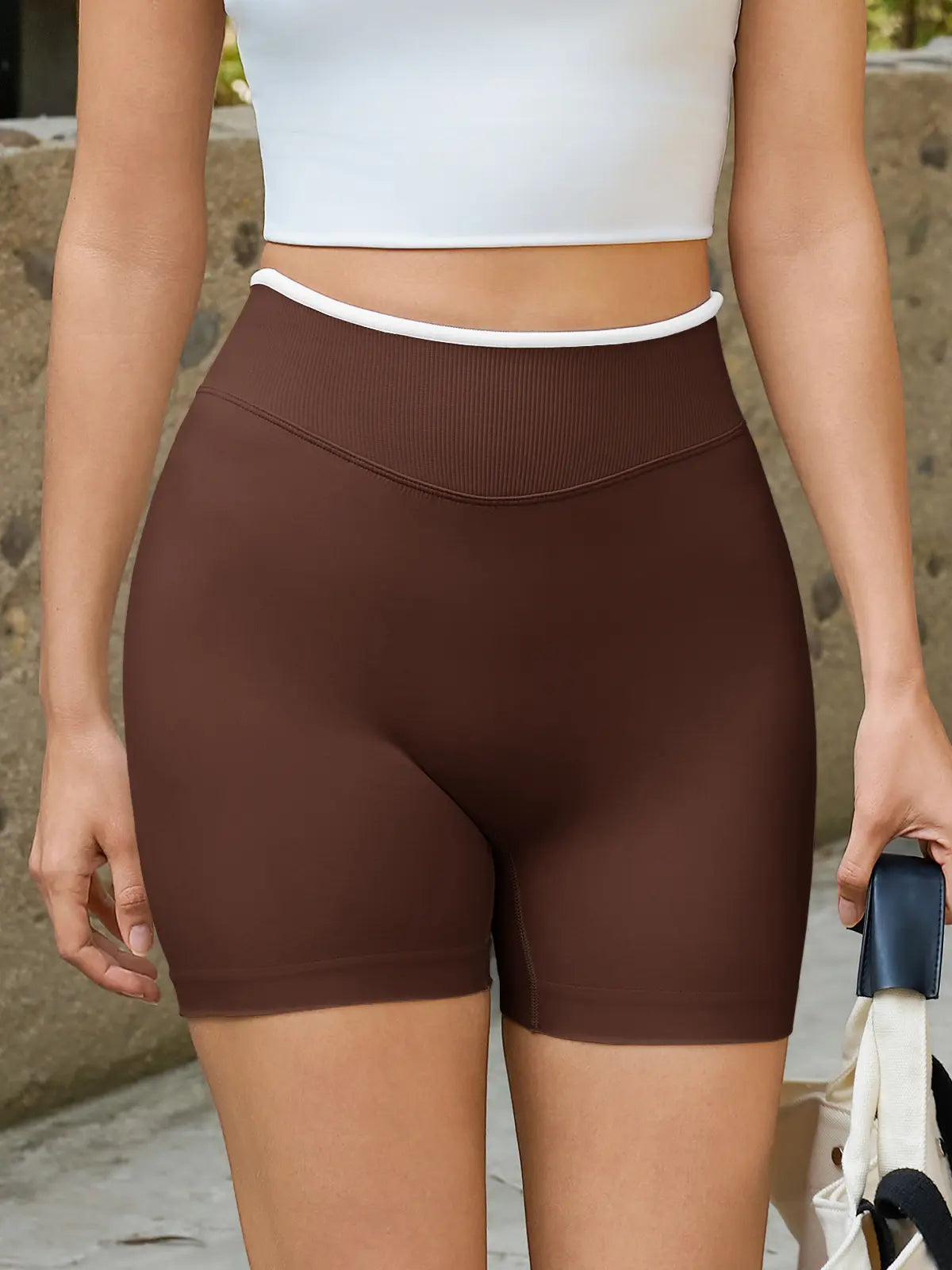 Women's High Waisted Biker Shorts