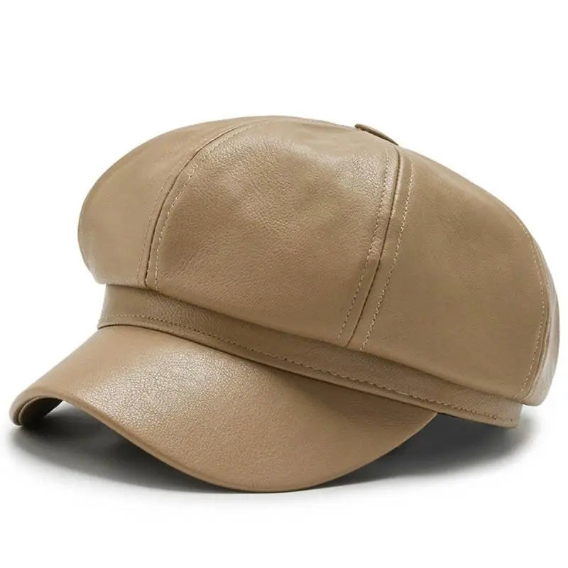Octagonal Newsboy Beret