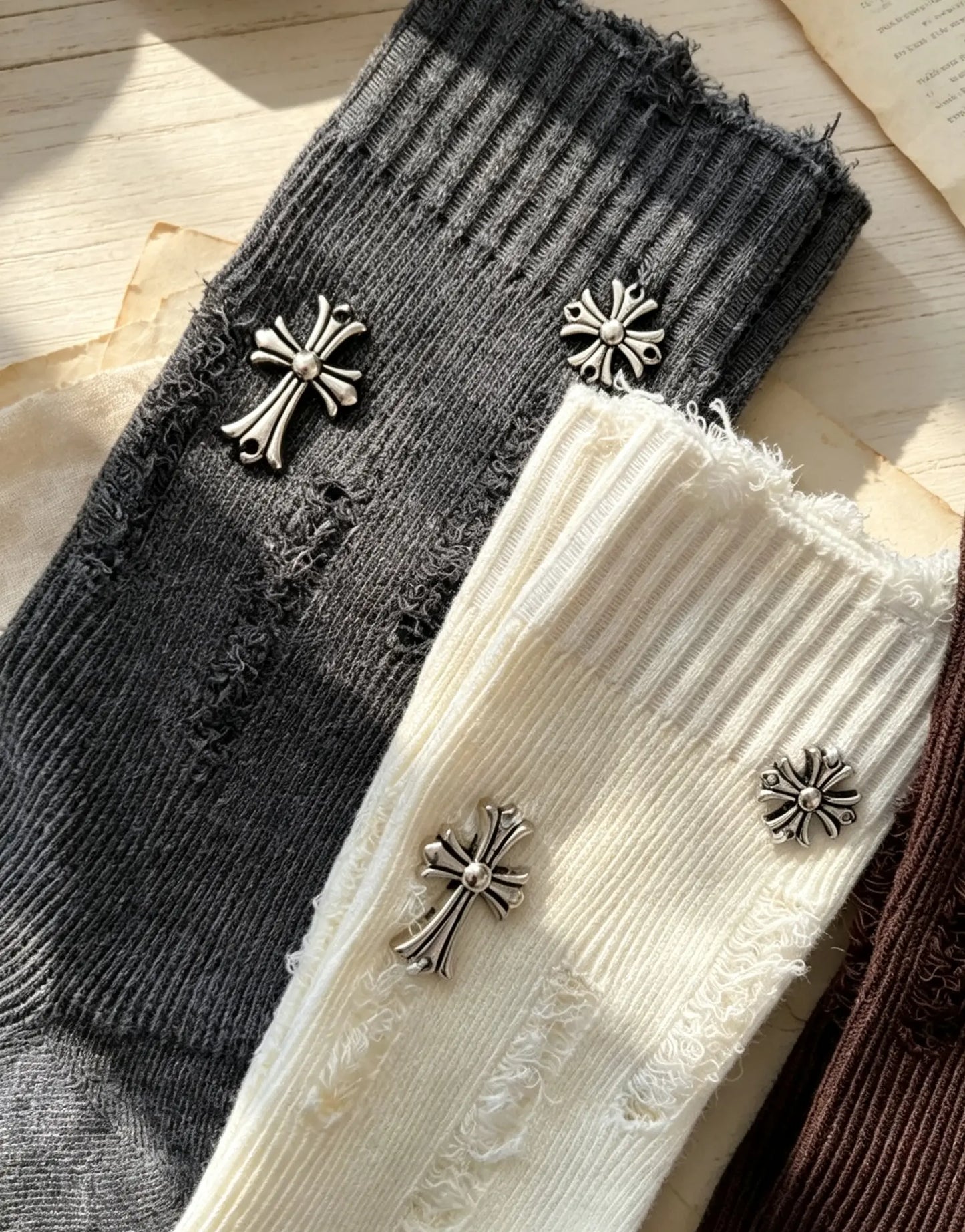 Y2K Grunge Mid-Calf Socks