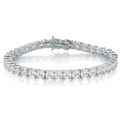 Classic Tennis Bracelet – 4mm Cubic Zirconia