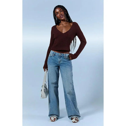 Women's Low Rise Baggy Jeans