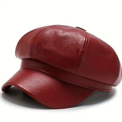 Octagonal Newsboy Beret