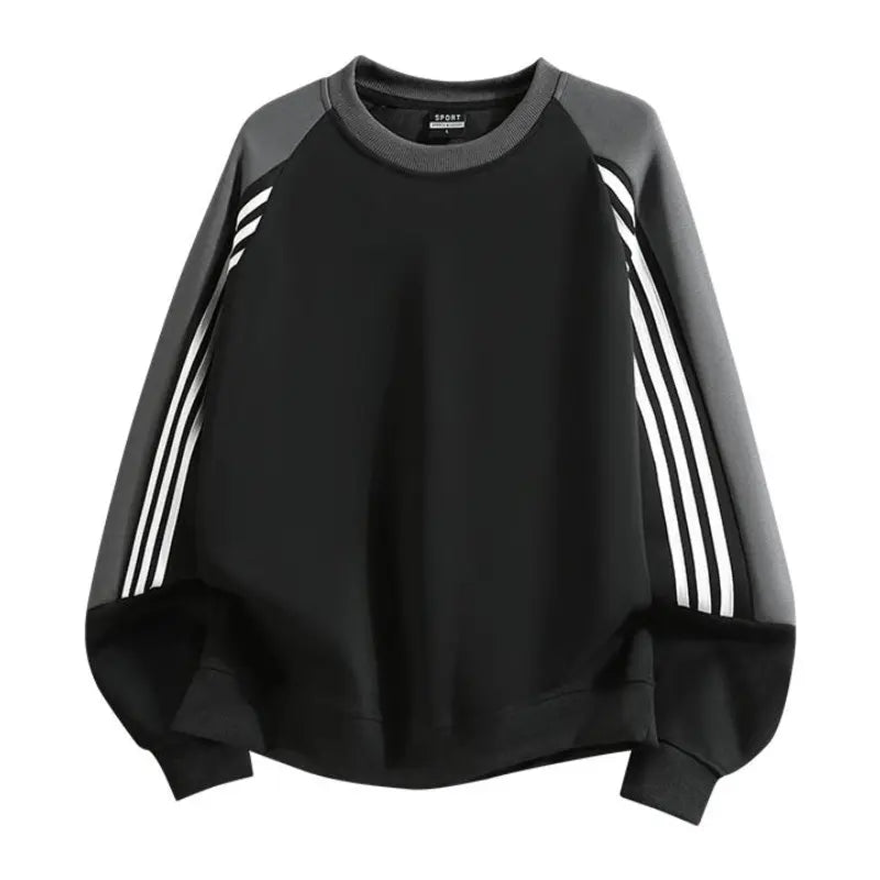 Heavyweight Color-Block Crewneck Sweatshirt