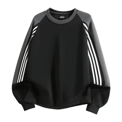 Heavyweight Color-Block Crewneck Sweatshirt