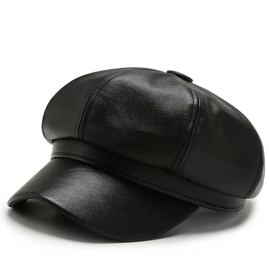Octagonal Newsboy Beret