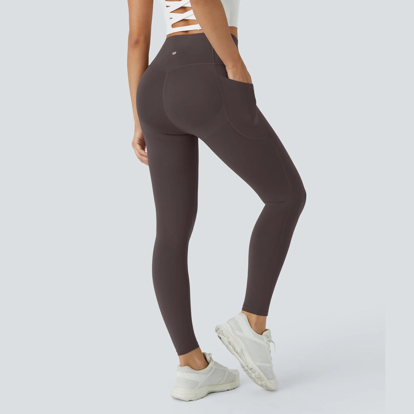 High-Waisted Butt Lifting Leggings – Tummy Control, Pockets, Shaping Workout Wear