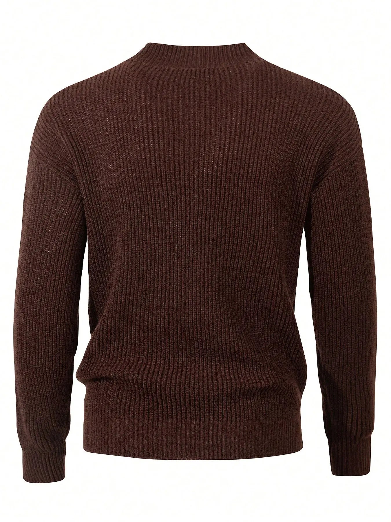 "Men's Crew Neck Wool Sweater