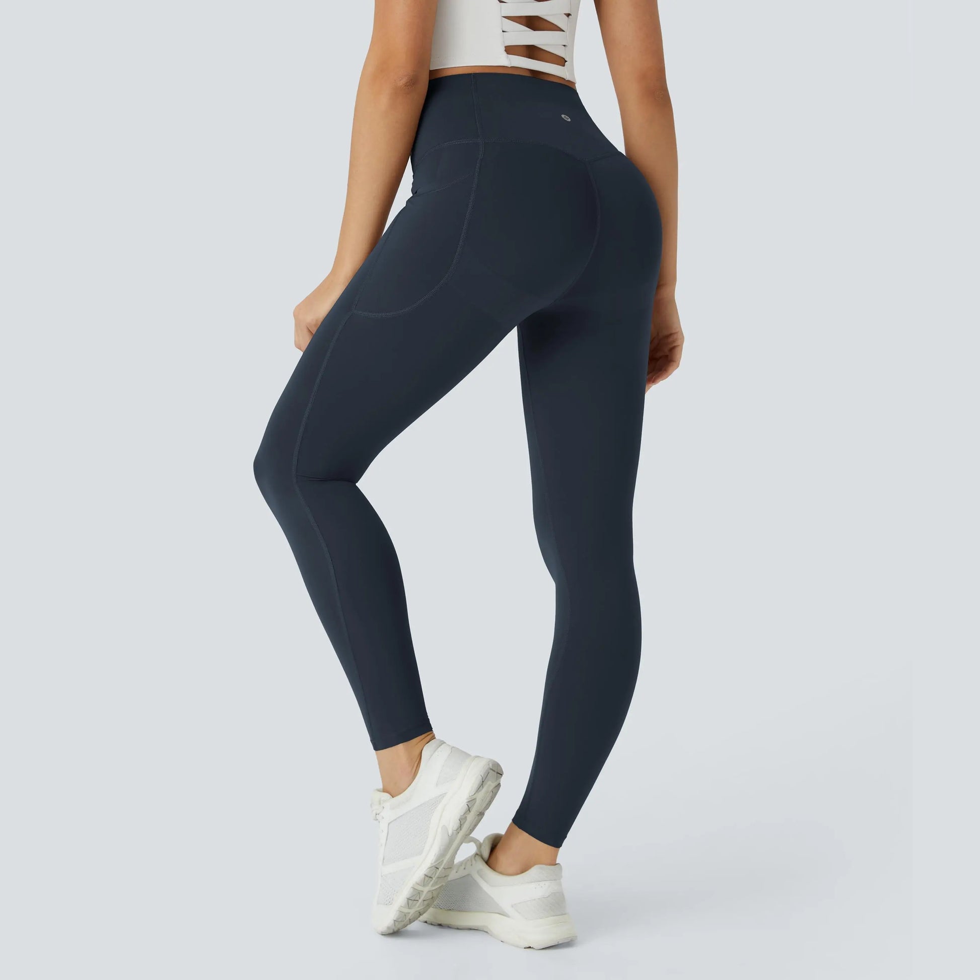 High-Waisted Butt Lifting Leggings – Tummy Control, Pockets, Shaping Workout Wear
