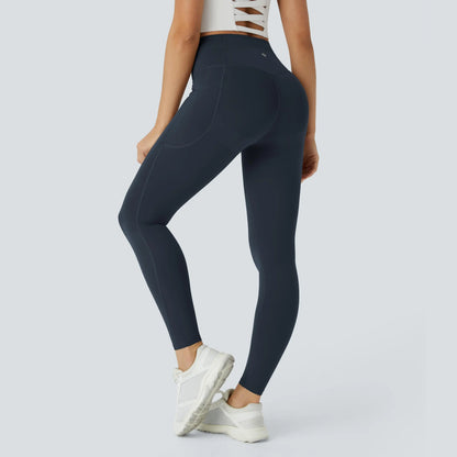 High-Waisted Butt Lifting Leggings – Tummy Control, Pockets, Shaping Workout Wear