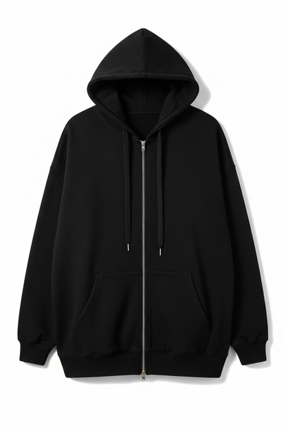 Oversized Zip-Up Hoodie