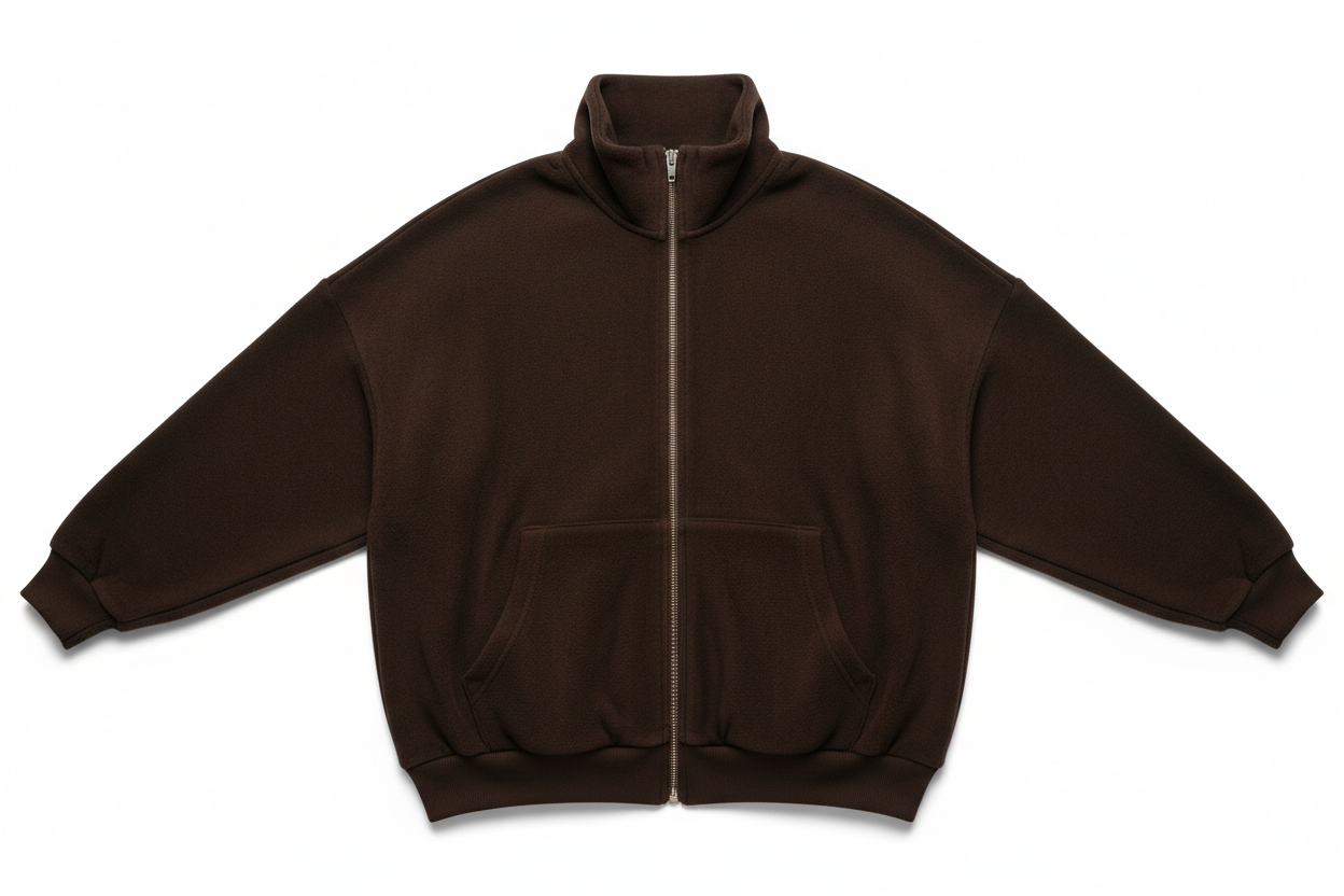 Oversized Zip-Up Hoodie